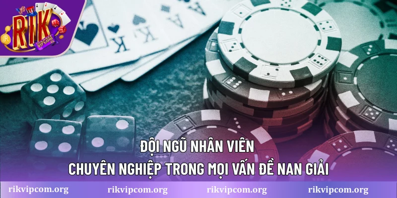 Đội ngũ nhân viên chuyên nghiệp trong mọi vấn đề nan giải