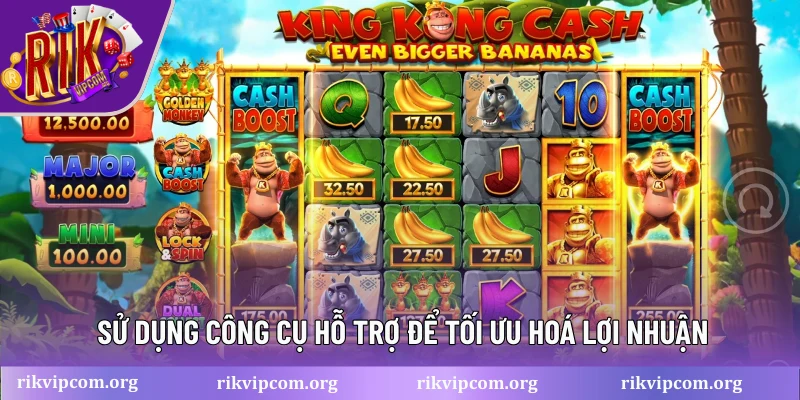 Sử dụng công cụ hỗ trợ để tối ưu hoá lợi nhuận