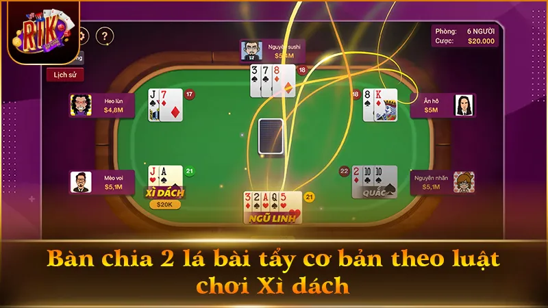 Quy định tính điểm chuẩn theo luật chơi Xì dách