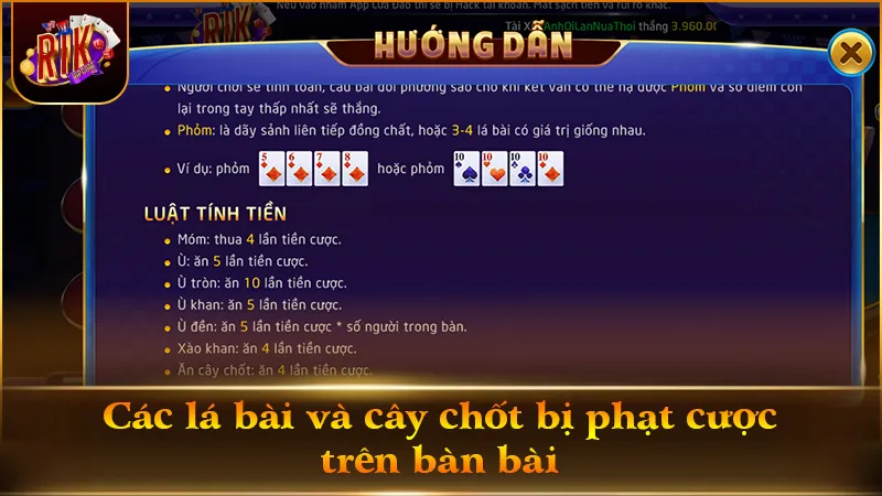 Nắm chắc luật chơi Phỏm để tránh phạt đền ăn chốt