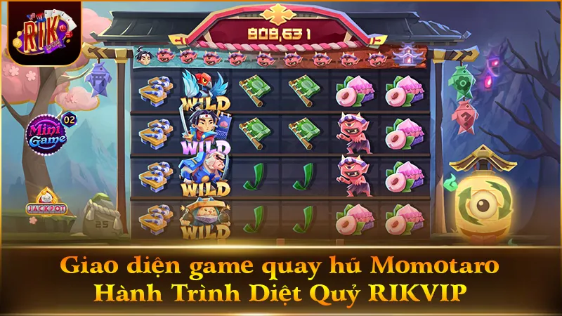 Momotaro là một trong các game nổi bật RIKVIP sở hữu hũ to