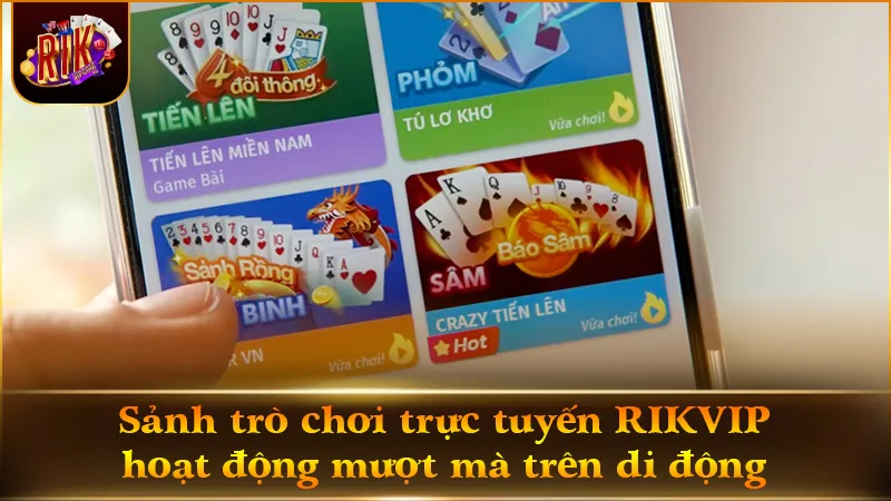 Kho game hot RIKVIP thu hút nhờ giao diện mượt và đa nền tảng