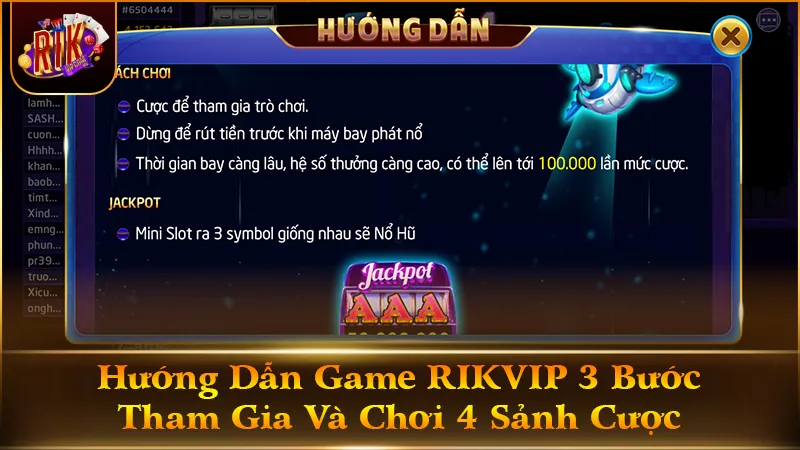 Hướng Dẫn Game RIKVIP 3 Bước Tham Gia Và Chơi 4 Sảnh Cược